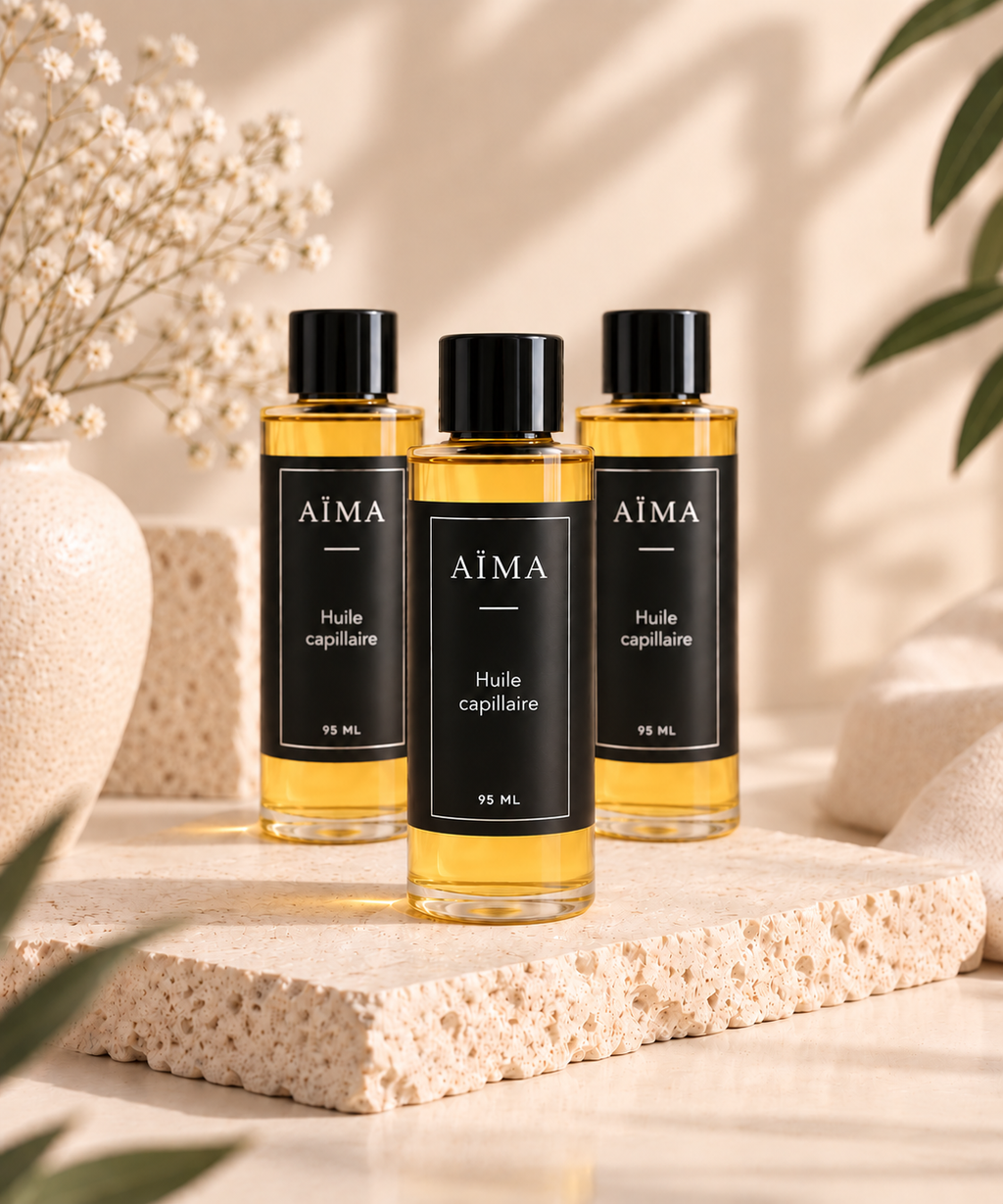 Cure 3 mois – Huile capillaire Aïma