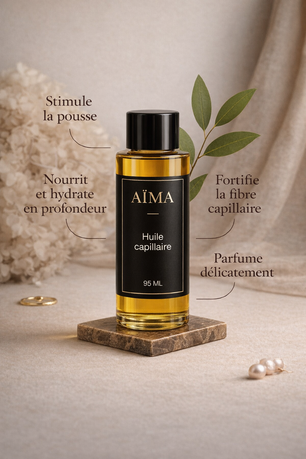 Huile capillaire Aïma - 95 ml