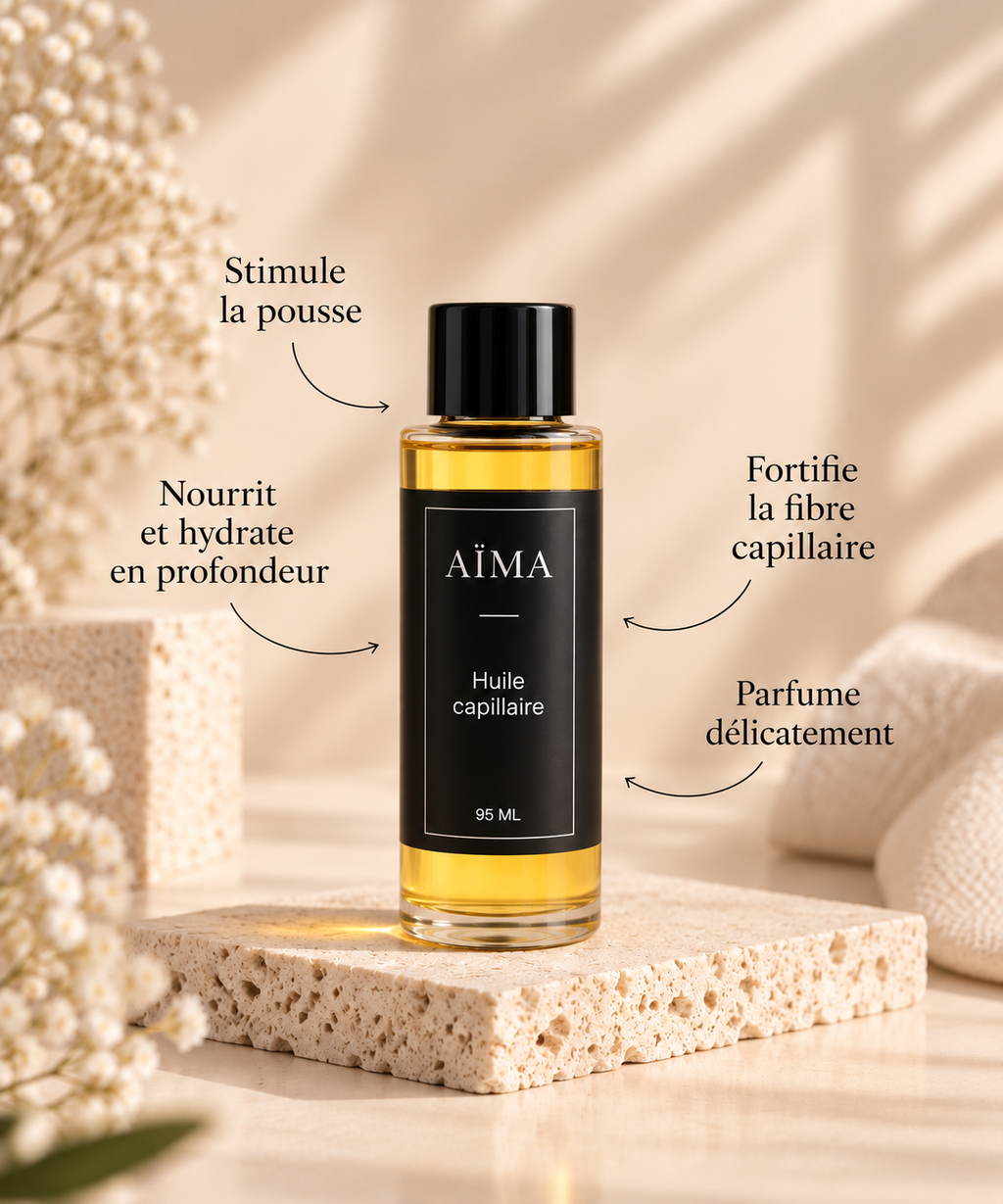 Cure 3 mois – Huile capillaire Aïma